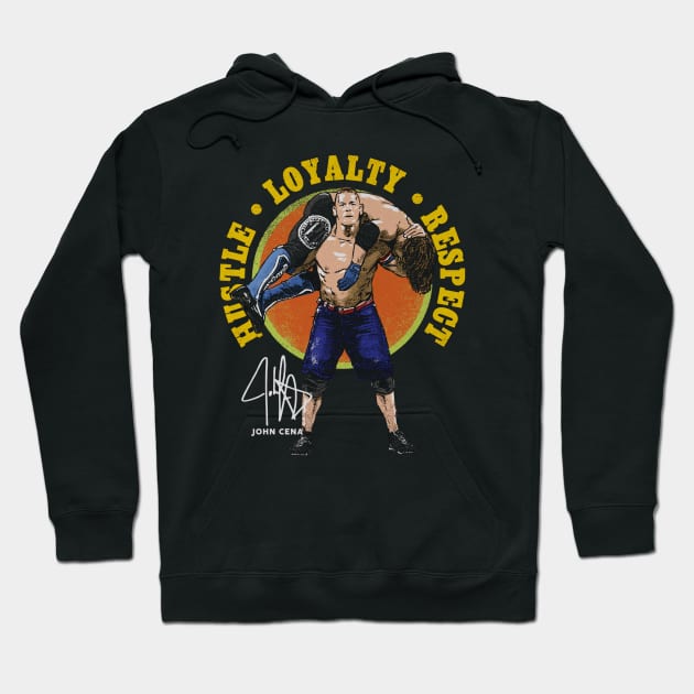 John Cena Hustle Loyalty Respect Hoodie by MunMun_Design